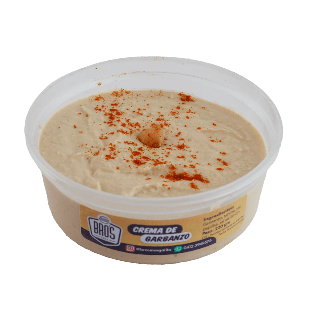 Crema de garbanzo
