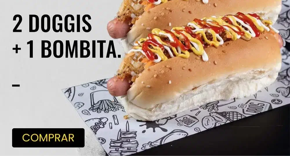 2 Doggis + Refresco de 355ml