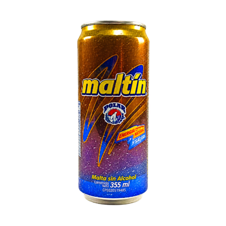 Maltín Polar en lata